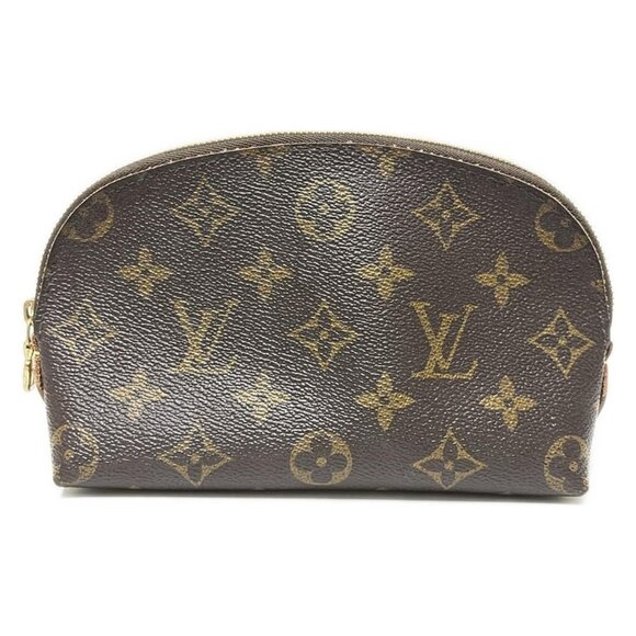 Auth LOUIS VUITTON Pochette Cosmetic PM M47515 Monogram - SR2157 Pouch - Picture 2 of 6